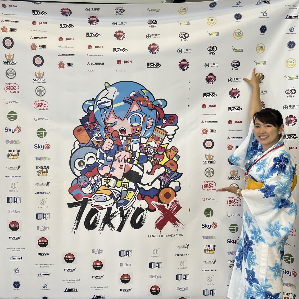 アメリカ・ヒューストンで開催「TOKYO X」に初出展させていただきました。